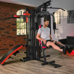 Atlas treningowy z workiem 3-stanowiskowy HS-1054K