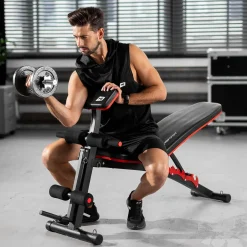 Ławka do ćwiczeń Hop-Sport HS-1035 z modlitewnikiem