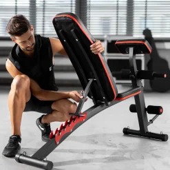 Ławka do ćwiczeń Hop-Sport HS-1035 z modlitewnikiem