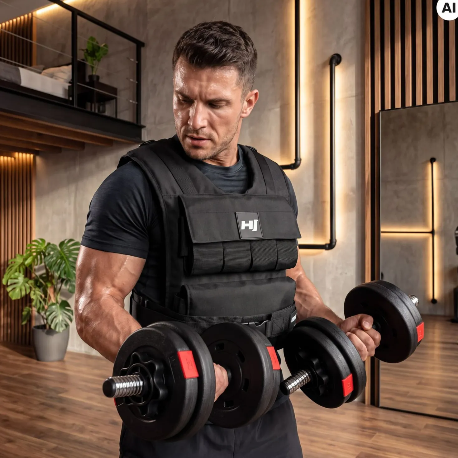 Kamizelka z obciążeniem 20 kg HS-120WW