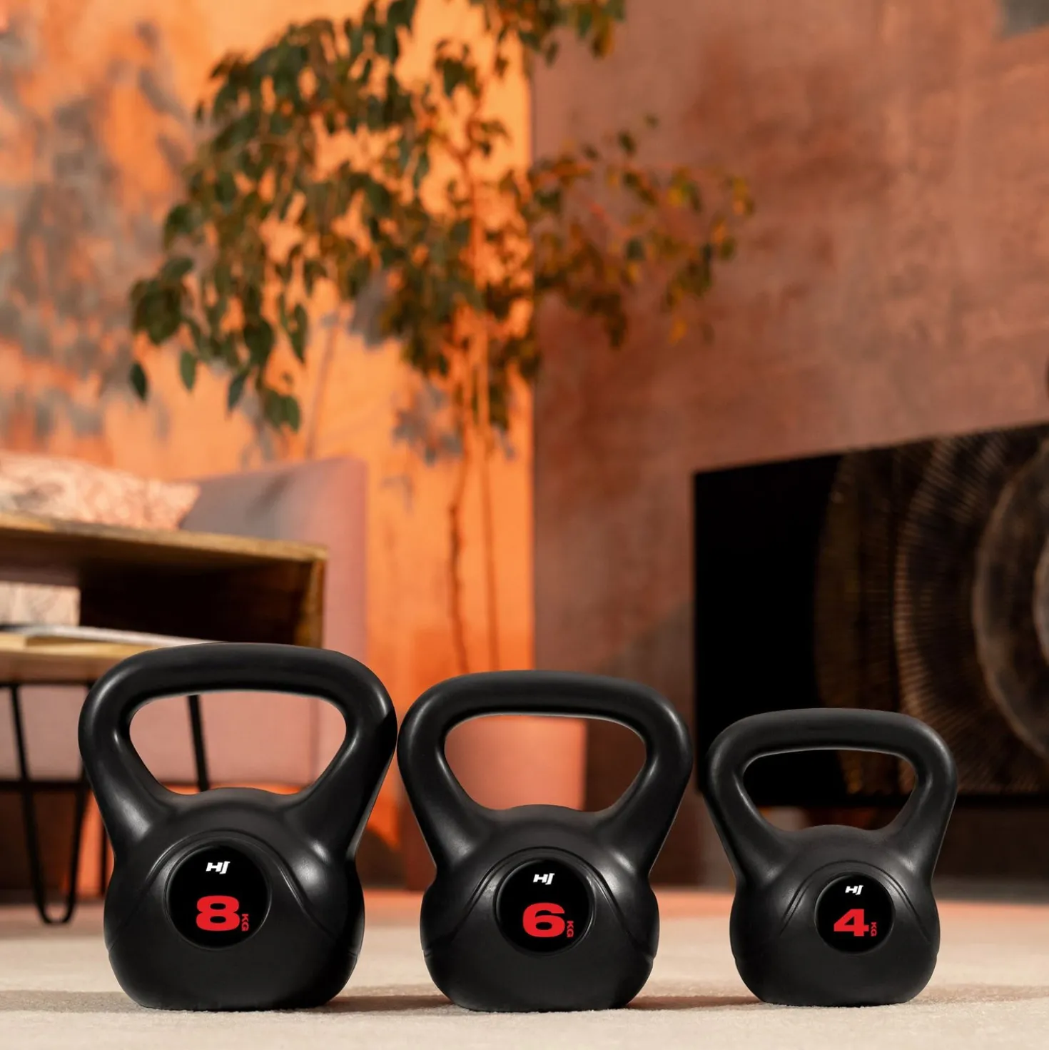 Kettlebell winylowy 4kg