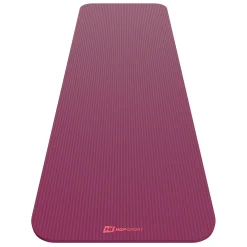 Mata fitness NBR 1,5cm - amarantowa - 190x60 cm