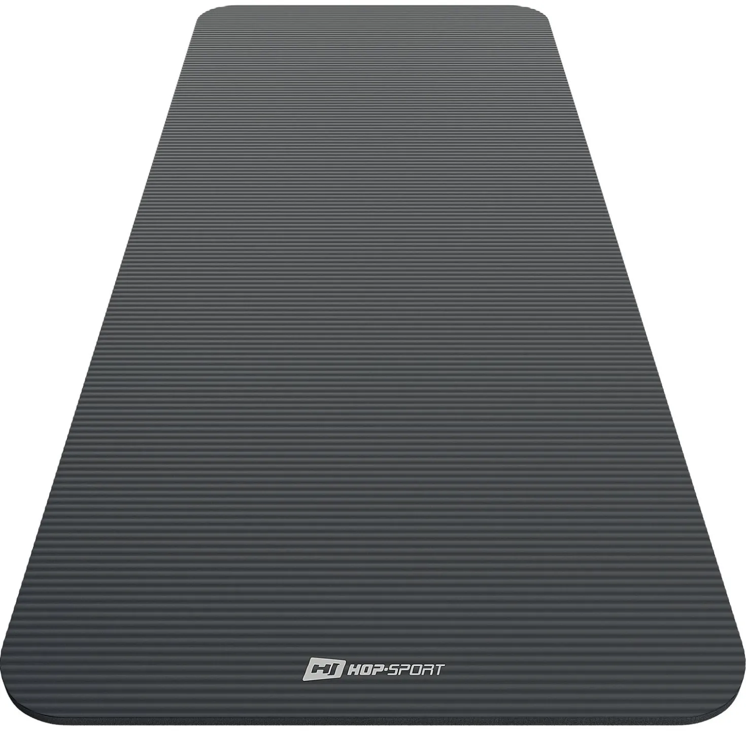 Mata fitness NBR 1,5cm - czarna - 190x80cm