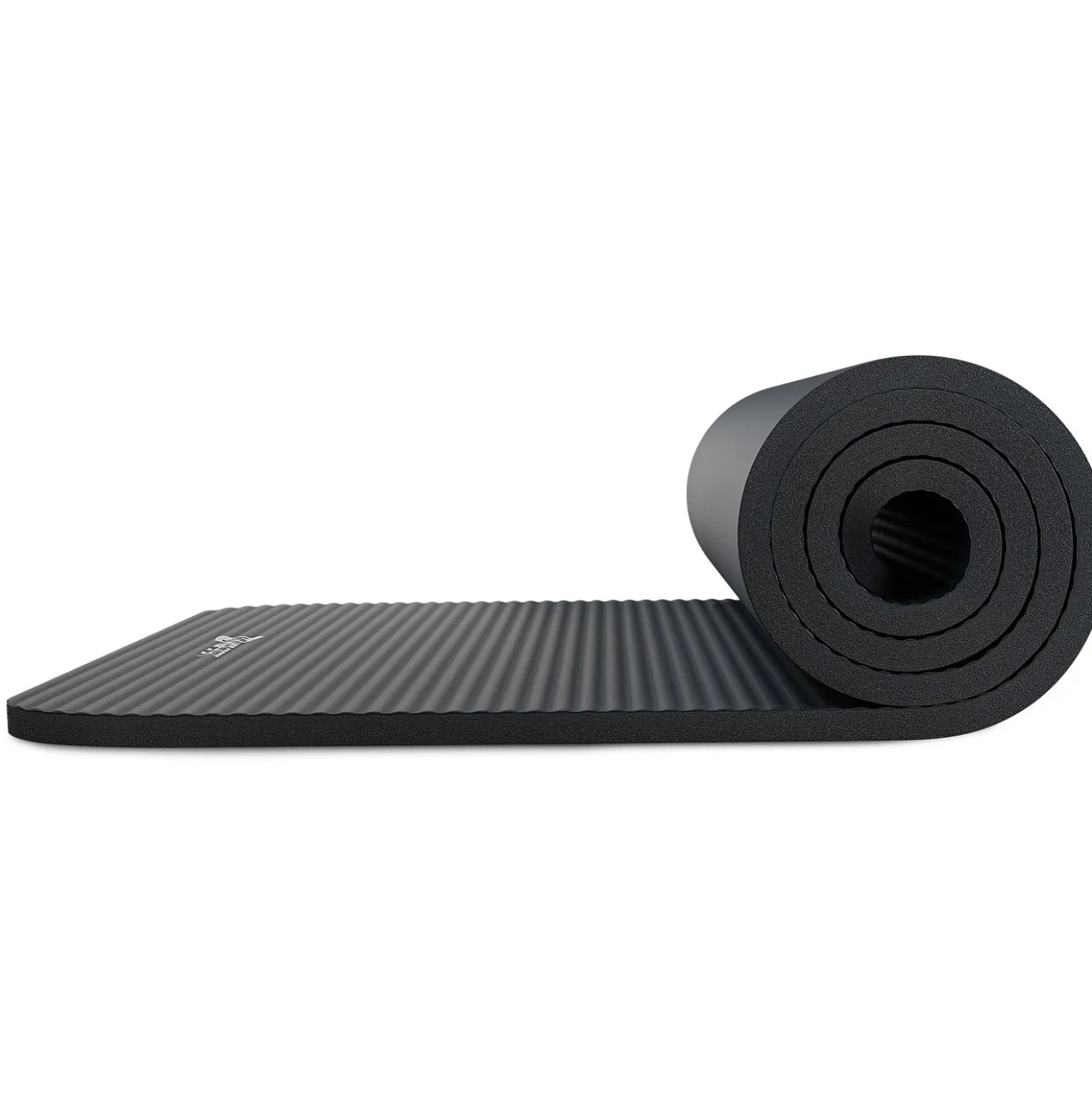 Mata fitness NBR 1,5cm - czarna - 190x80cm