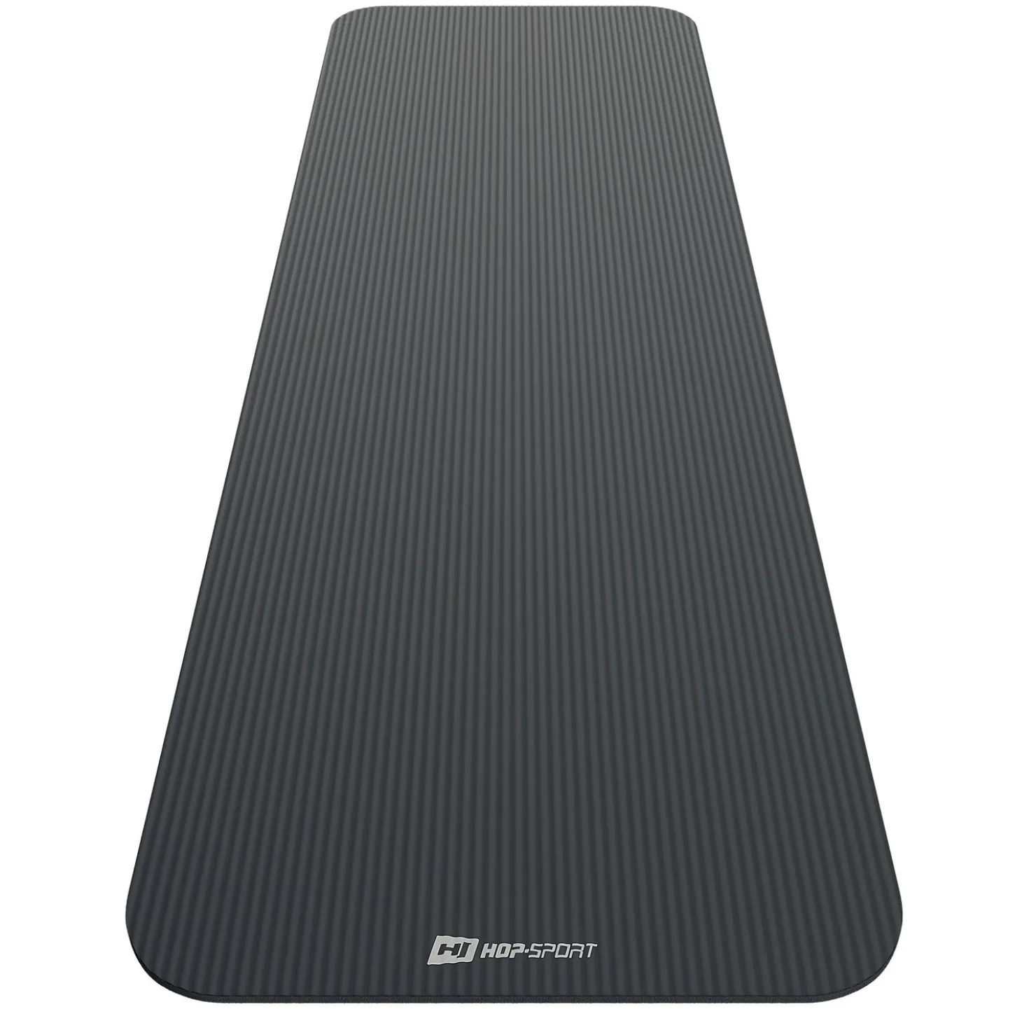 Mata fitness NBR 1cm - czarna - 190x60 cm