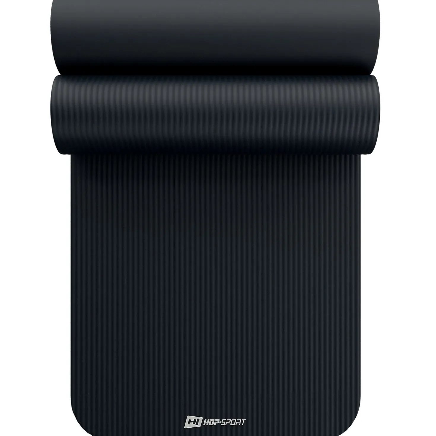 Mata fitness NBR 1,5cm - czarna - 190x60 cm