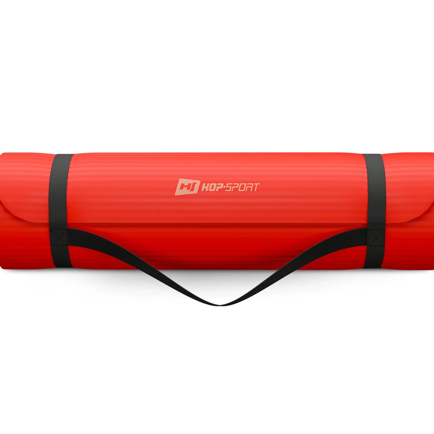 Mata fitness NBR 1,5cm - czerwona - 190x80cm