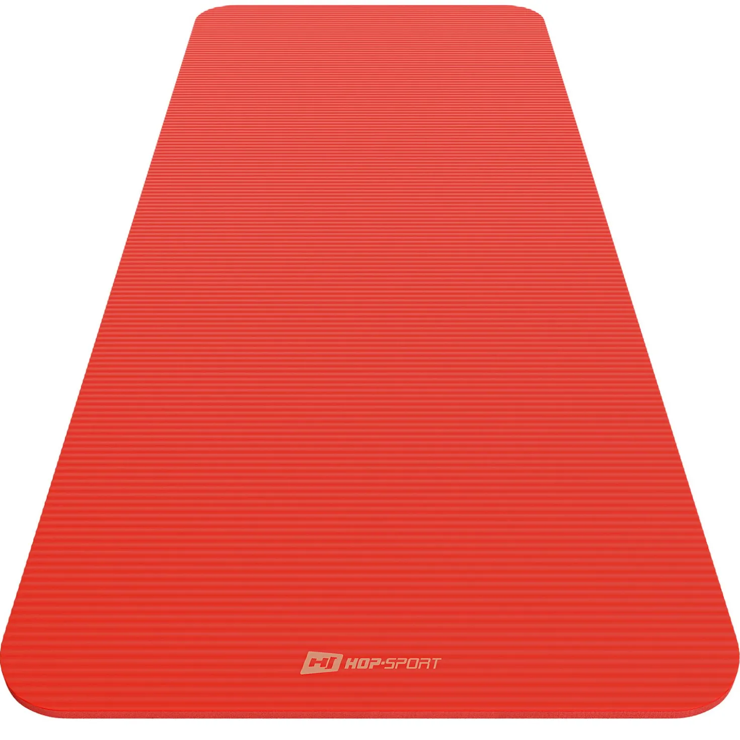 Mata fitness NBR 1,5cm - czerwona - 190x80cm