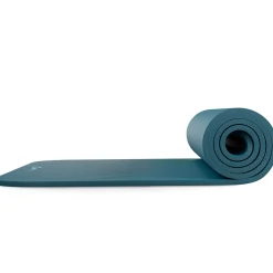 Mata fitness NBR 1cm - morska - 190x60 cm