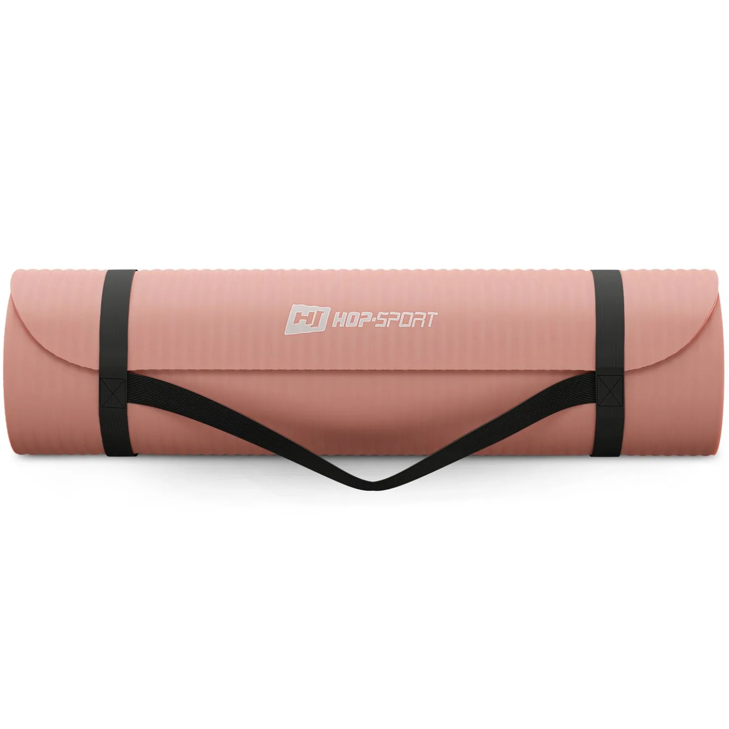 Mata fitness NBR 1cm - łososiowa - 190x60 cm