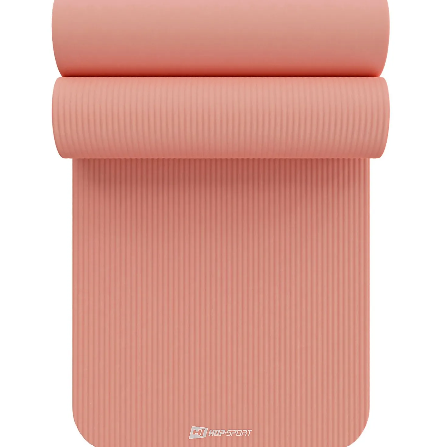 Mata fitness NBR 1cm - łososiowa - 190x60 cm