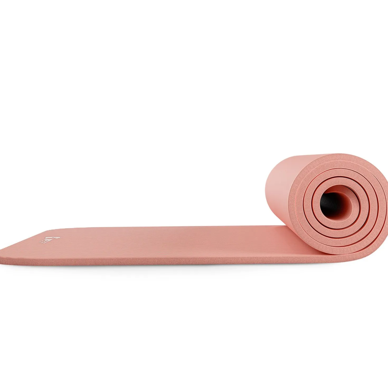 Mata fitness NBR 1cm - łososiowa - 190x60 cm