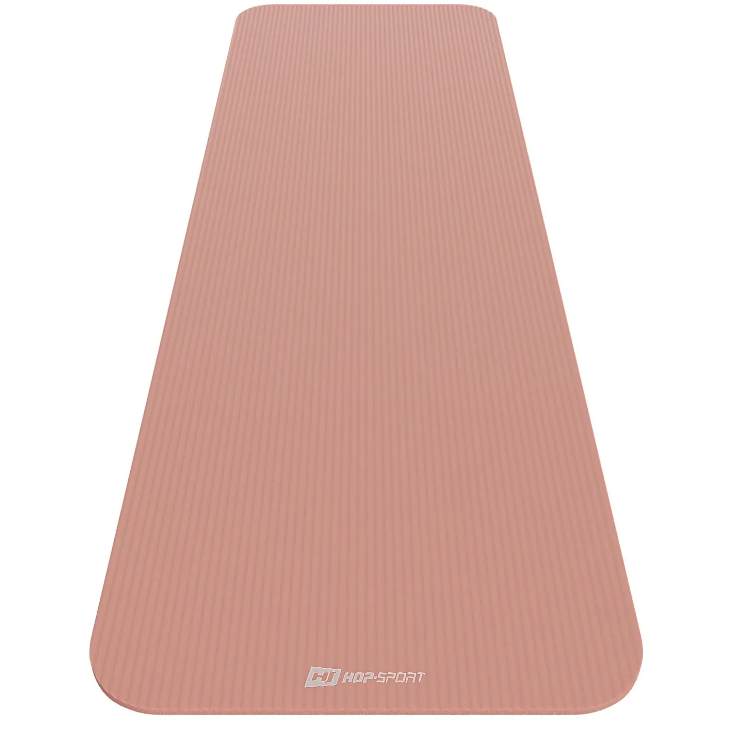 Mata fitness NBR 1cm - łososiowa - 190x60 cm