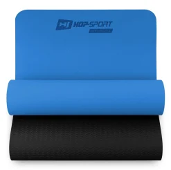 Mata fitness TPE 0,6cm - niebieska