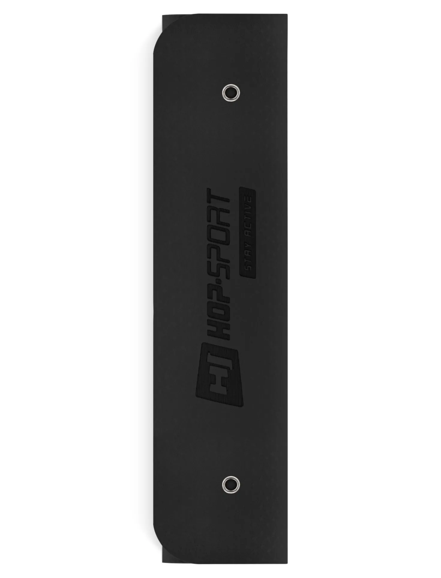 Mata fitness TPE z otworami 0,8cm - czarna