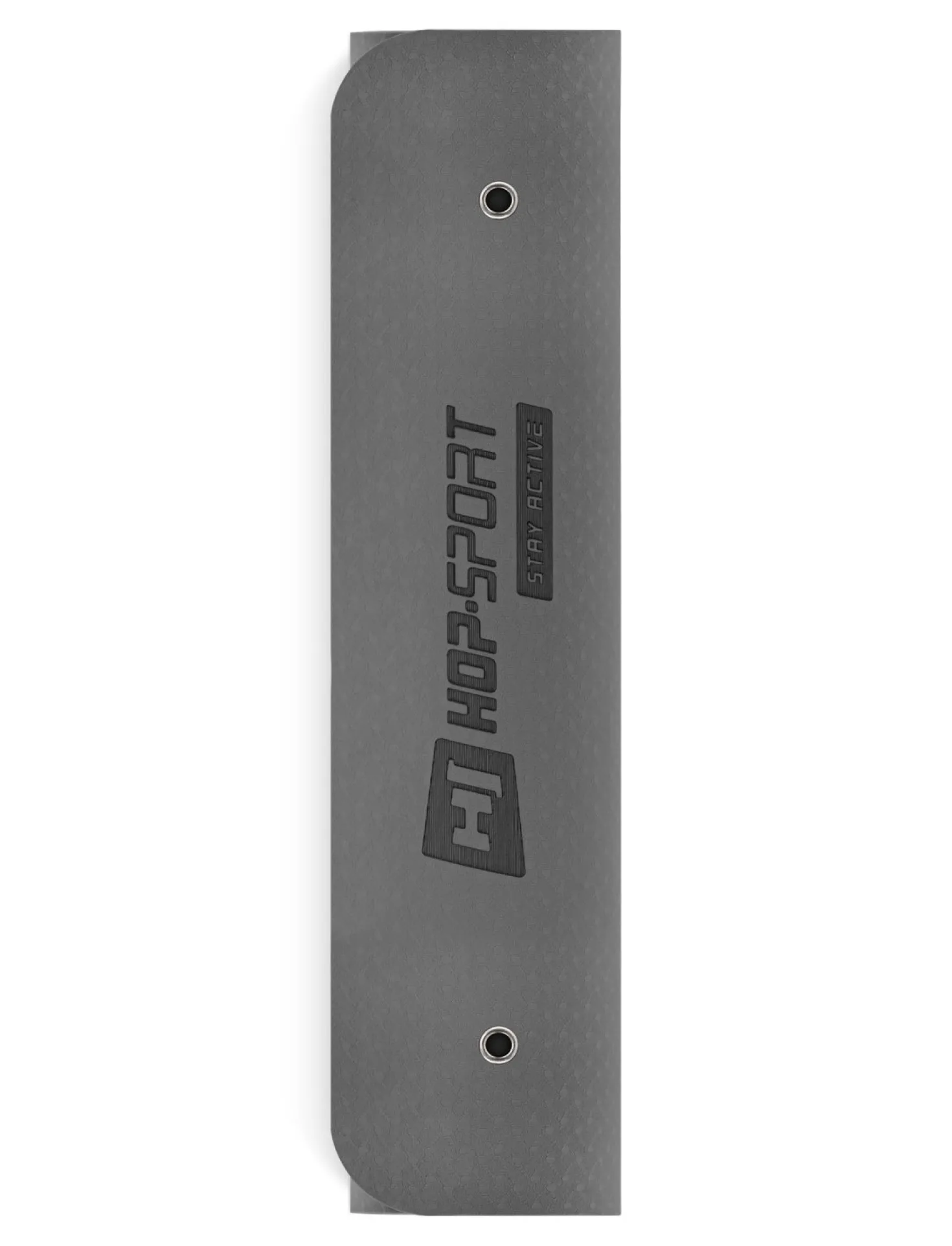 Mata fitness TPE z otworami 0,8cm - szara