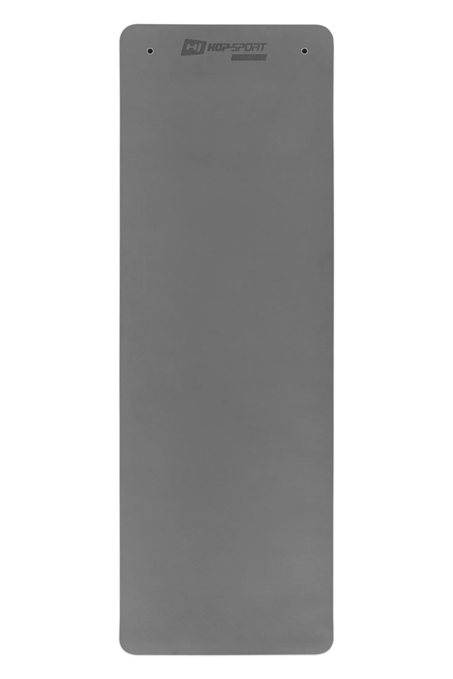 Mata fitness TPE z otworami 0,8cm - szara