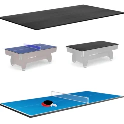 Nakładka na stół bilardowy Vip Extra Ping-Pong Blat 7ft Czarna