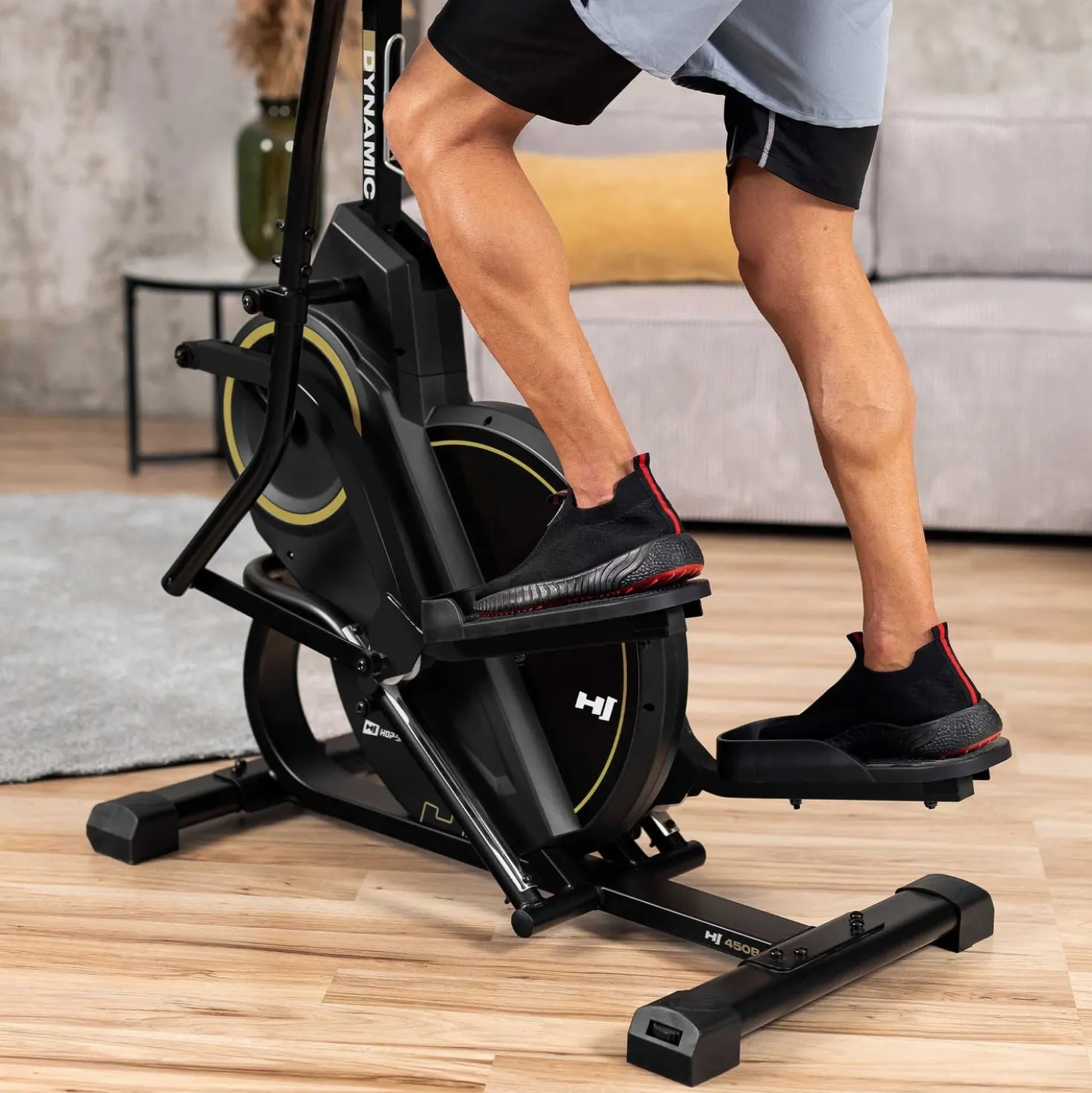 Orbitrek magnetyczny Climber HS-450B Dynamic złoty