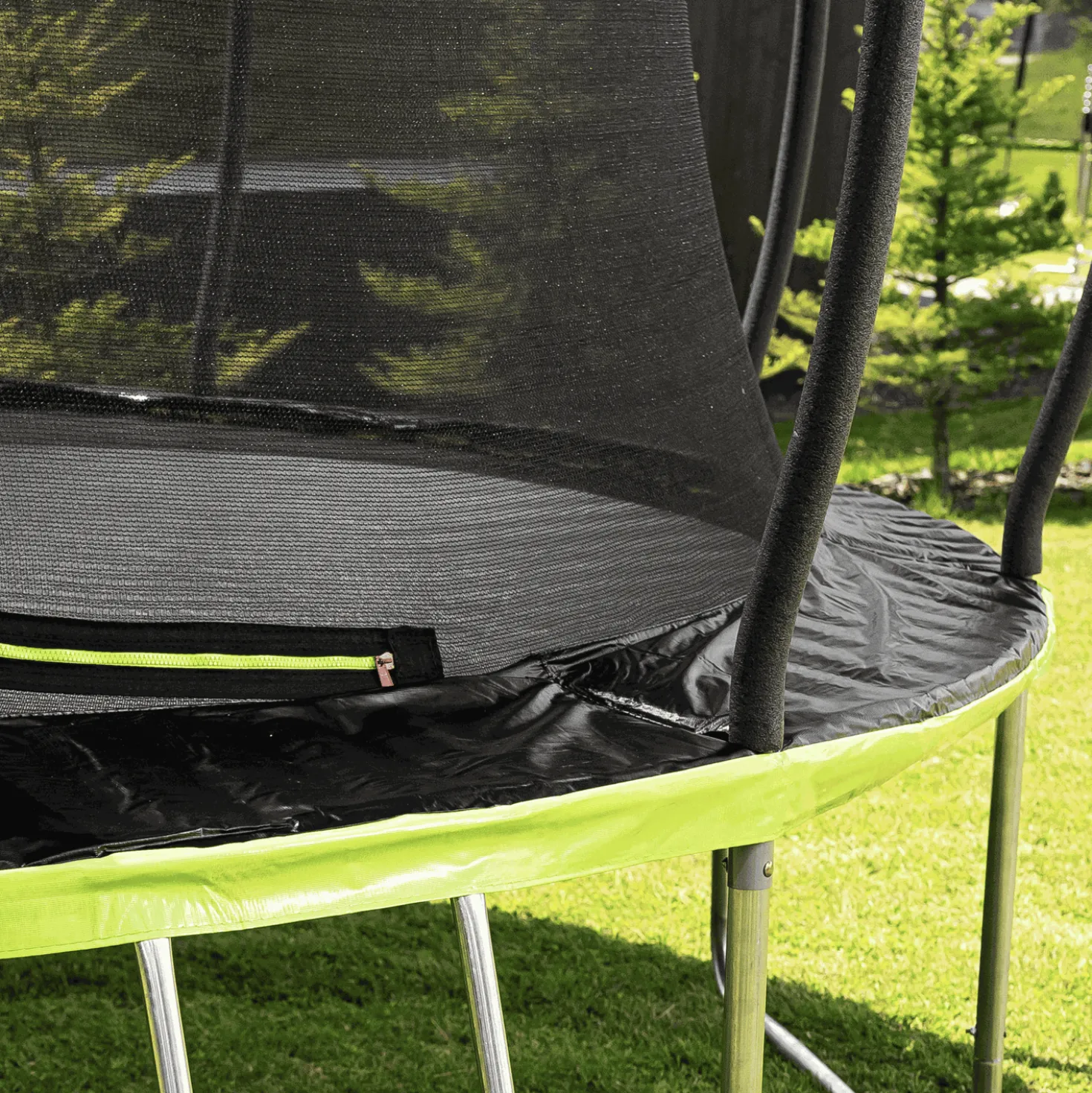 Osłona sprężyn trampoliny 427 cm / 14ft HS-TSC014DZ Czarna/Zielona