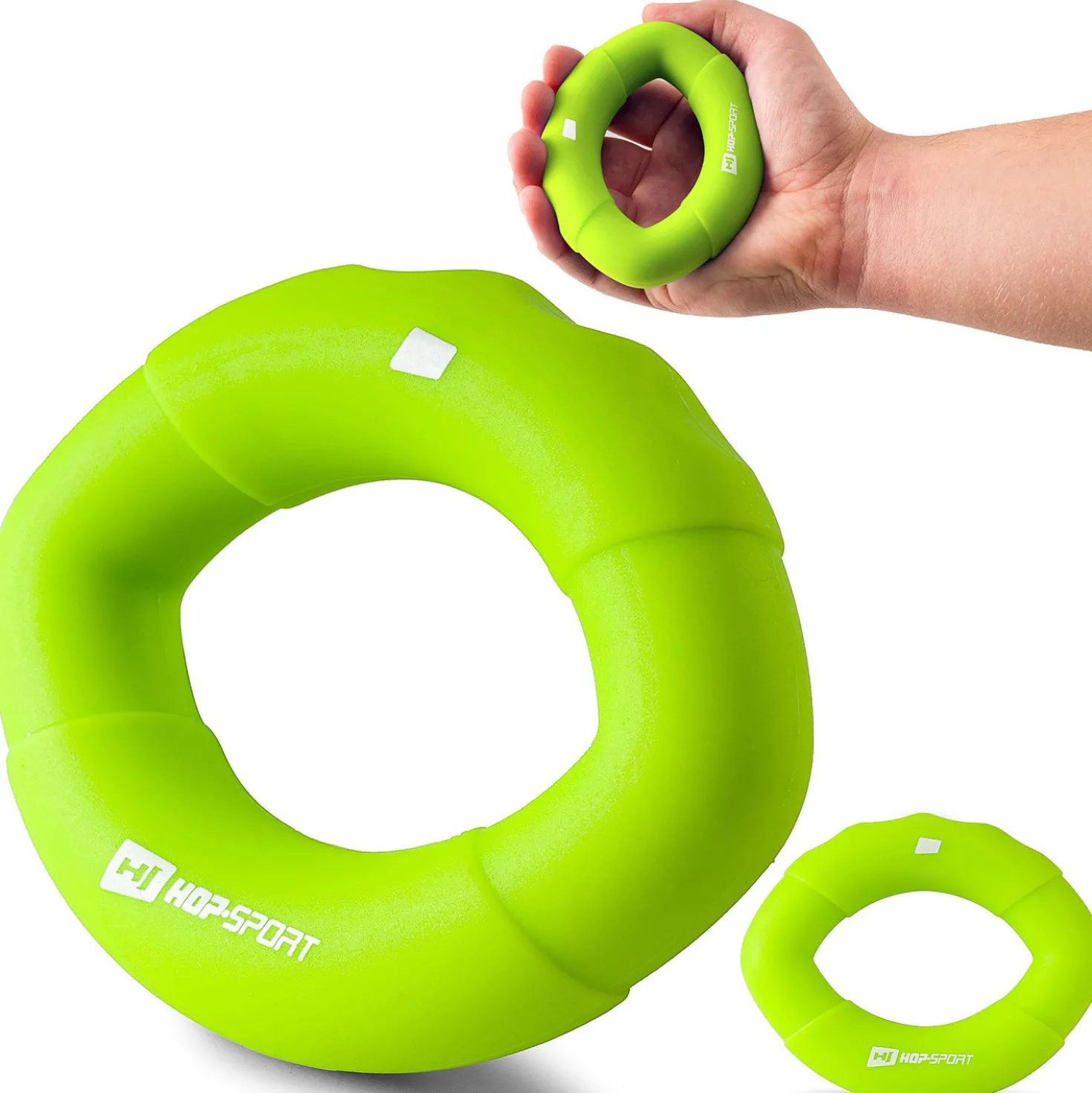 Owalny ściskacz silikonowy 13,6 kg zielony