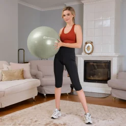 Piłka fitness 45cm z pompką - zielona