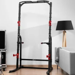 Poręcze treningowe HS-1014K z drążkiem i asekuracją