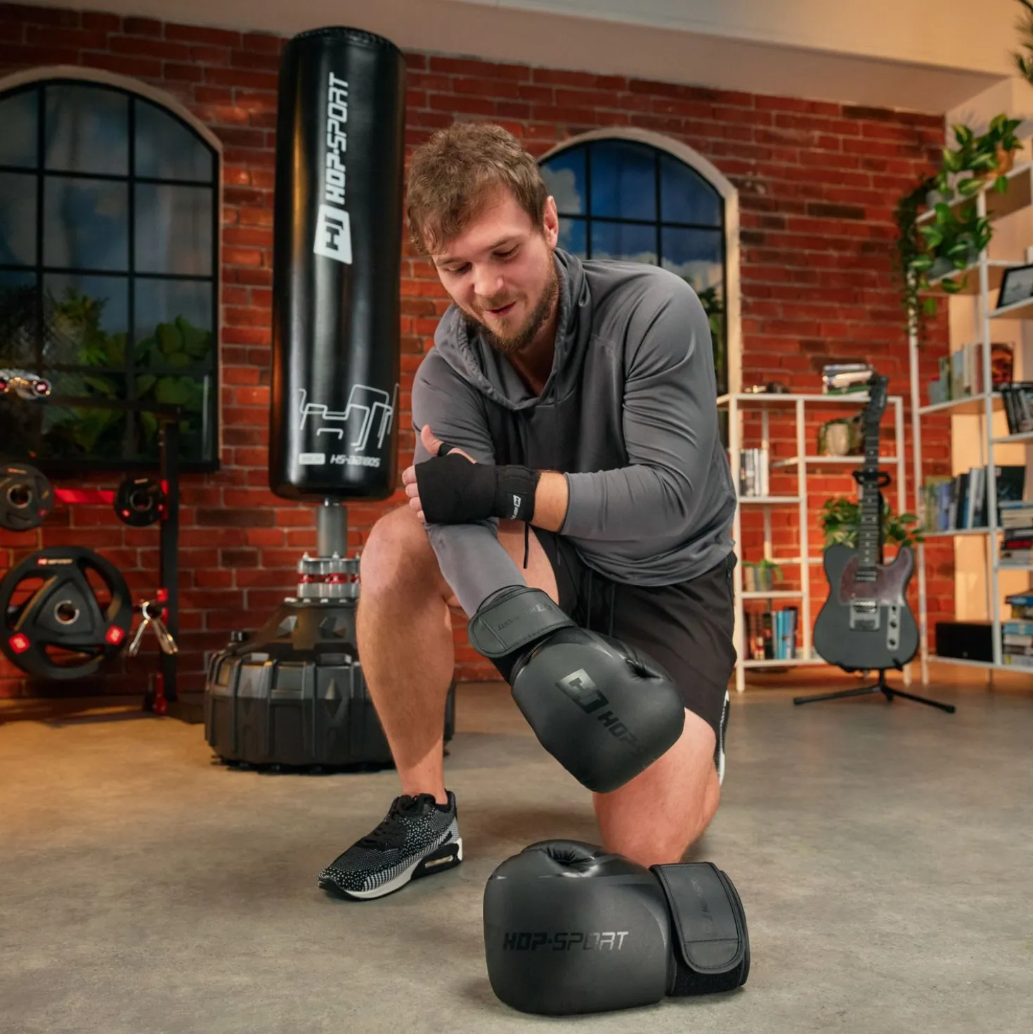 Rękawice bokserskie 12oz HS-BG12