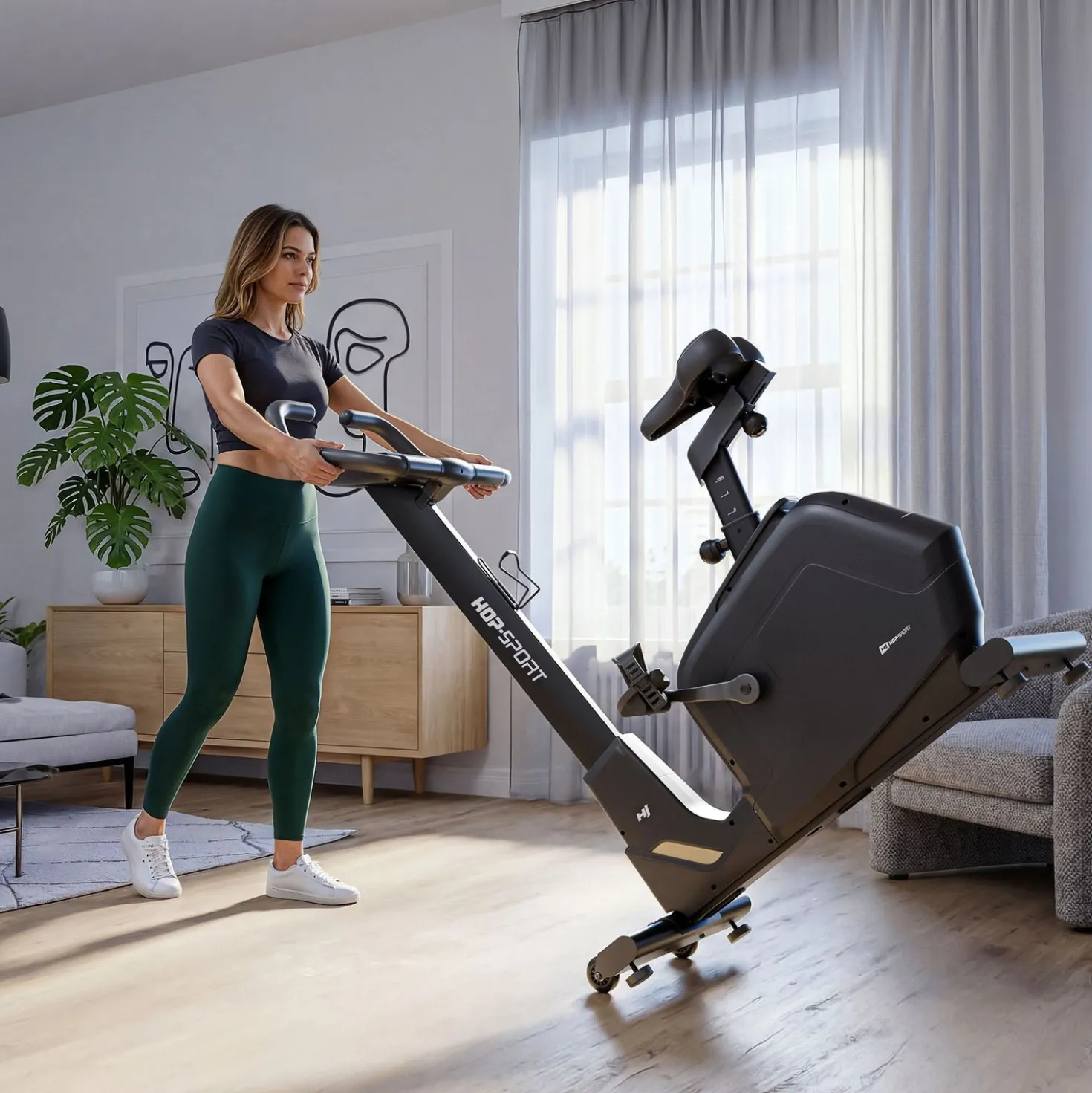 Rower elektryczno-magnetyczny HS-5000H Atrox
