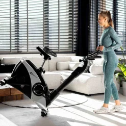 Rower elektryczno-magnetyczny HS-090H Apollo srebrny