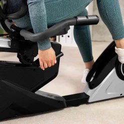 Rower leżący elektryczno-magnetyczny HS-070L Helix srebrny