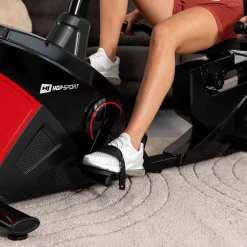 Rower leżący elektryczno-magnetyczny HS-070L Helix czerwony