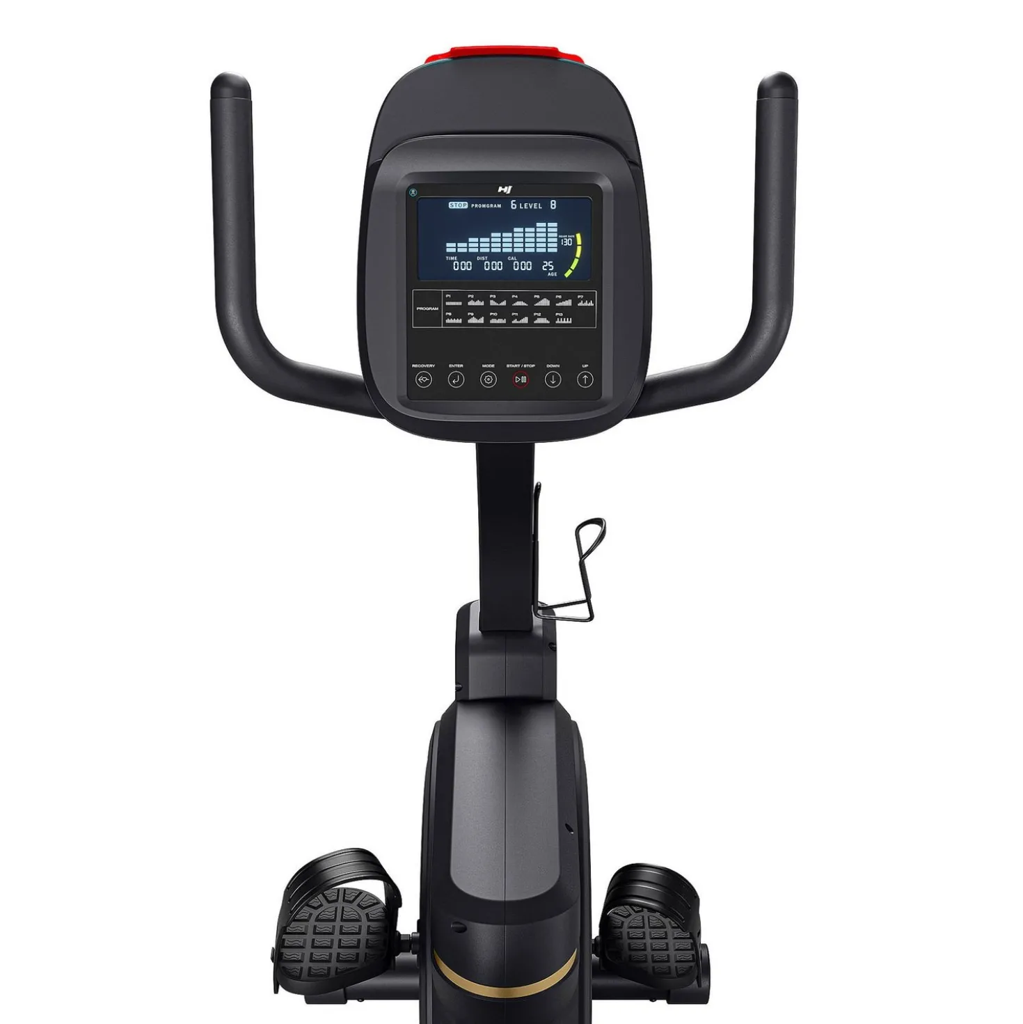 Rower leżący elektryczno-magnetyczny HS-5000L Ranker Czarny/Złoty