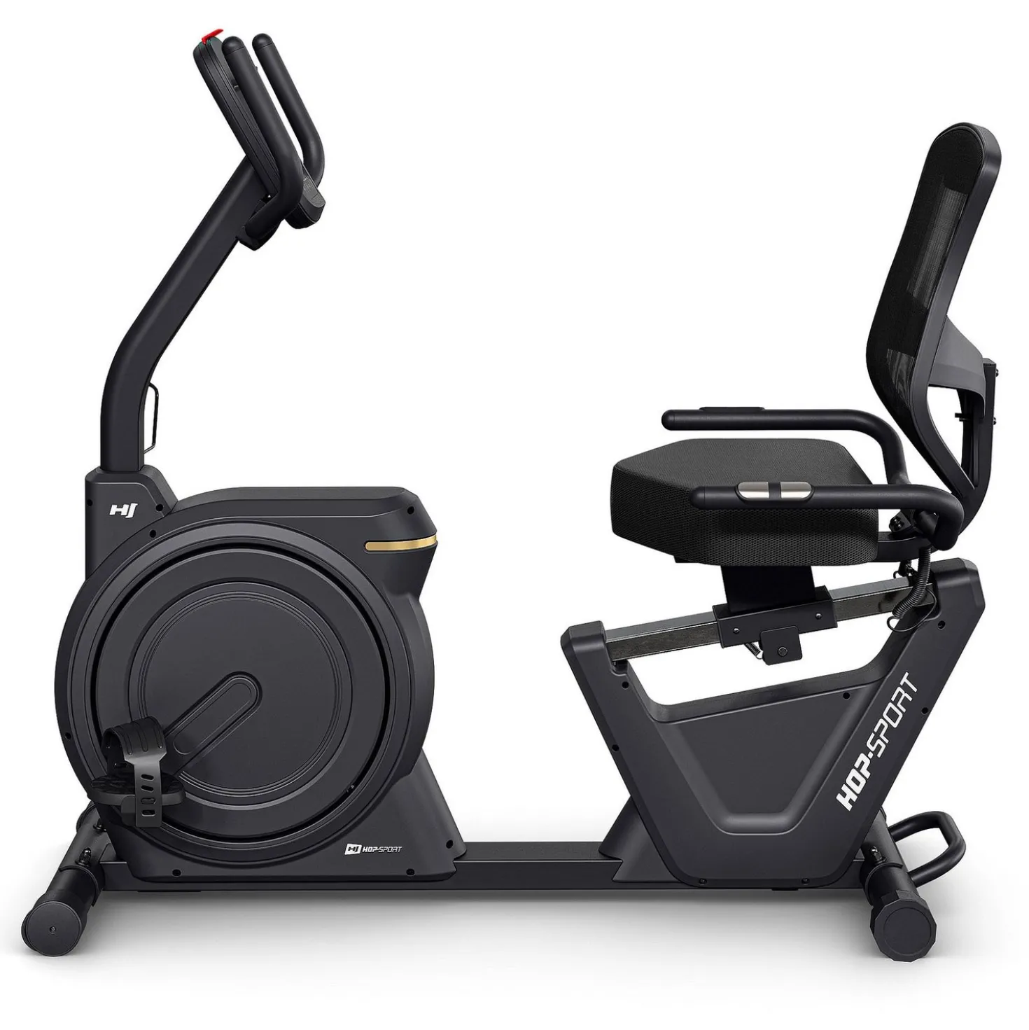 Rower leżący elektryczno-magnetyczny HS-5000L Ranker Czarny/Złoty