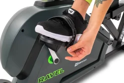Rower leżący elektryczno-magnetyczny HS-120L Ravel szary