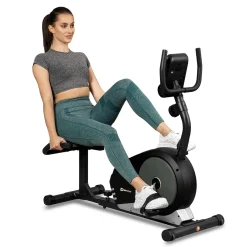 Rower leżący magnetyczny HS-040L Root czarny-srebrny