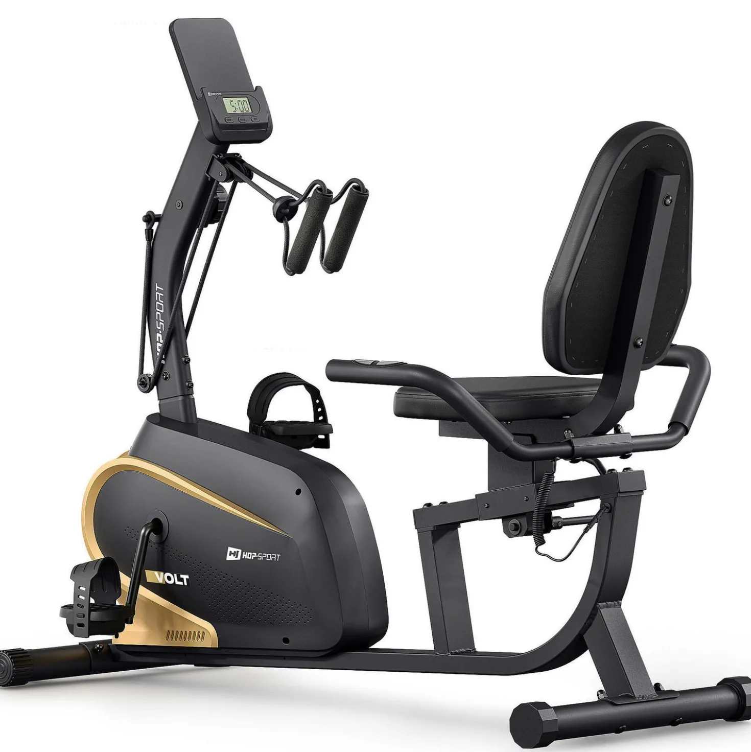 Rower leżący magnetyczny HS-045 Volt złoty