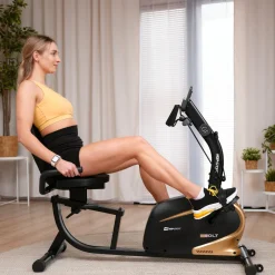 Rower leżący magnetyczny HS-045 Volt złoty