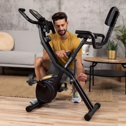 Rower magnetyczny składany X-bike HS-3030X Apeks złoty