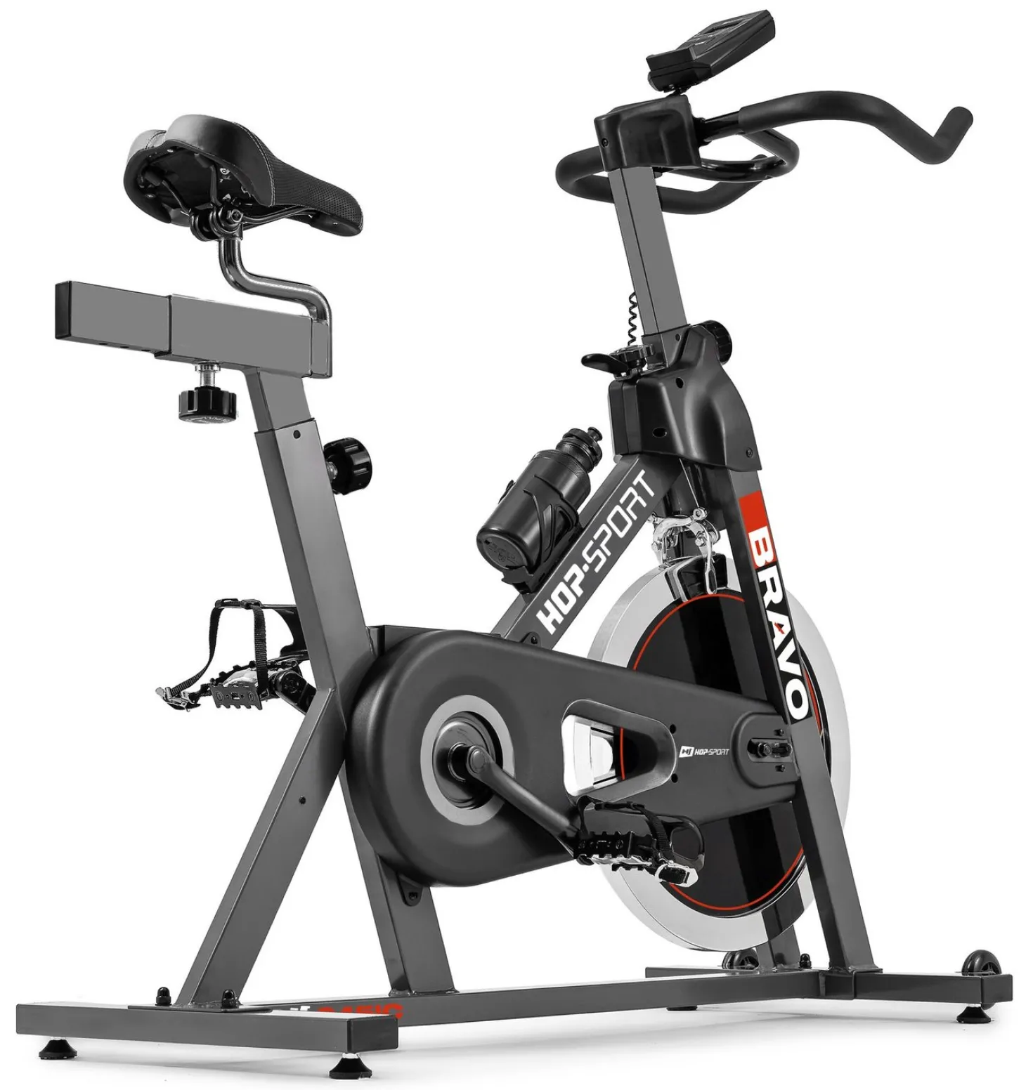 Rower spiningowy Indoor Cycling HS-045IC Bravo czarny