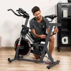 Rower spiningowy Indoor Cycling HS-045IC Bravo czarny