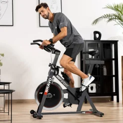 Rower spiningowy Indoor Cycling HS-045IC Bravo czarny