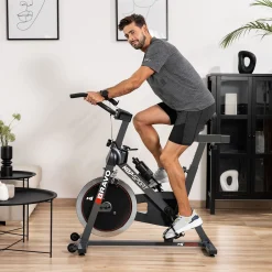 Rower spiningowy Indoor Cycling HS-045IC Bravo czarny
