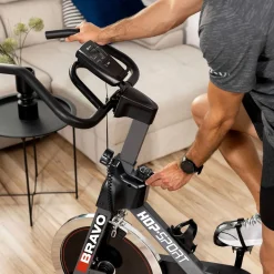 Rower spiningowy Indoor Cycling HS-045IC Bravo czarny