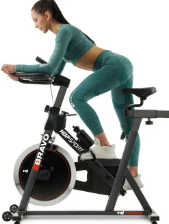 Rower spiningowy Indoor Cycling HS-045IC Bravo czarny