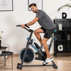 Rower spiningowy Indoor Cycling HS-045IC Bravo niebieski