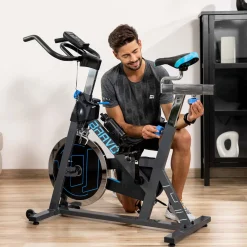 Rower spiningowy Indoor Cycling HS-045IC Bravo niebieski