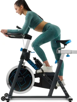 Rower spiningowy Indoor Cycling HS-045IC Bravo niebieski