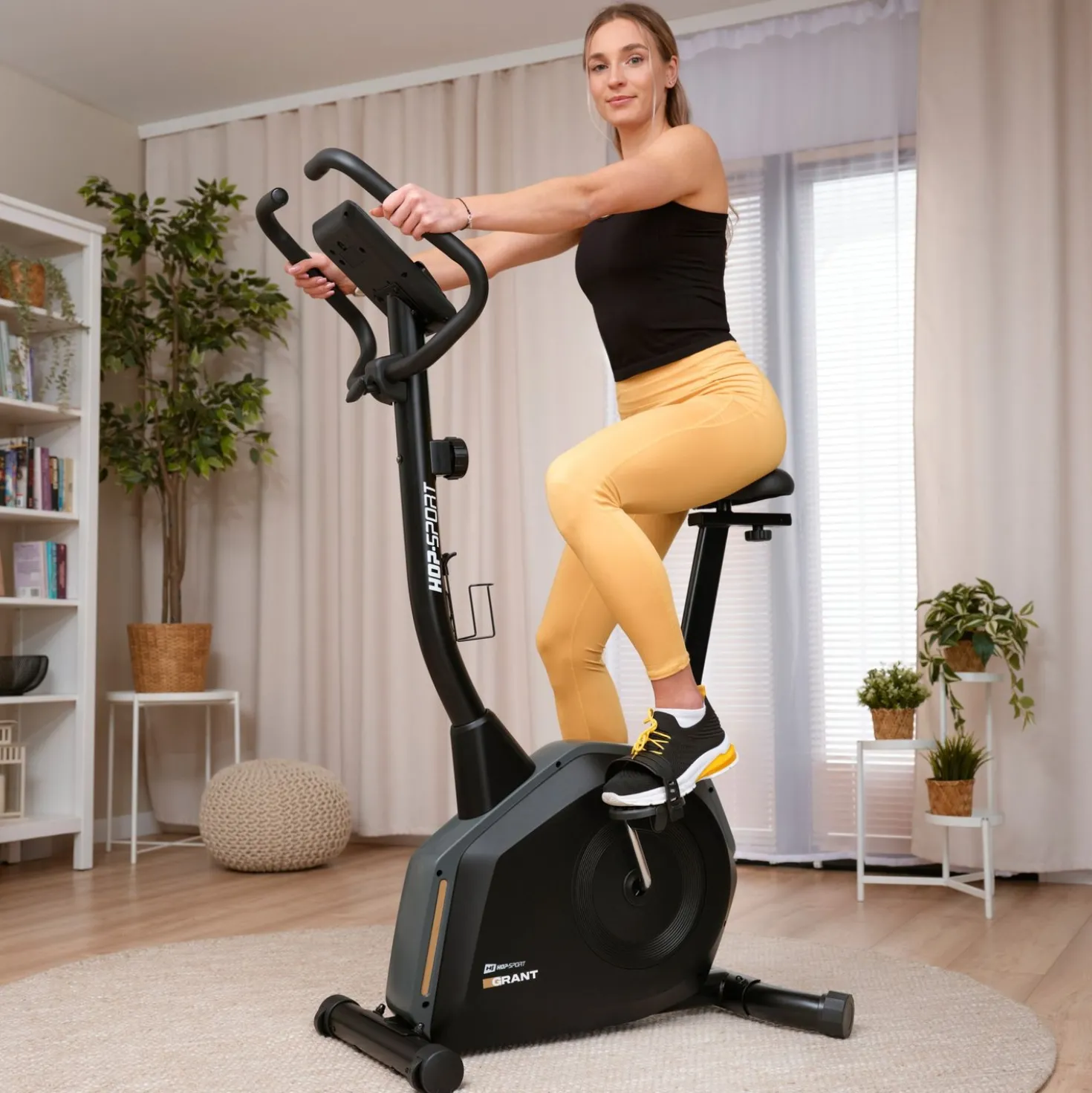 Rower treningowy magnetyczny HS-4000H Grant złoty