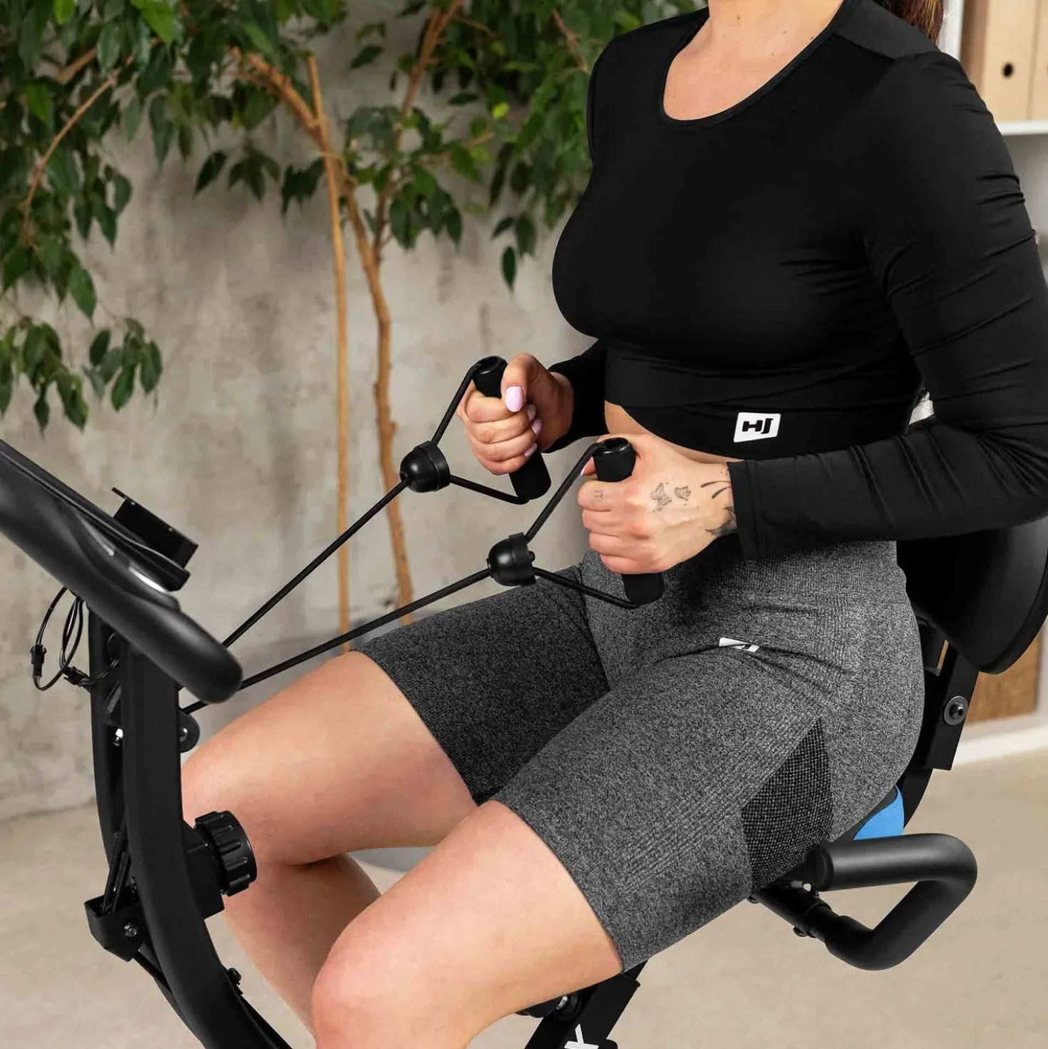 Rower treningowy składany Xbike HS-3010X Grix czarny